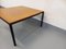 Vintage Modernist Square Coffee Table in Teak and Black Metal, 1960s, Image 3