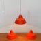 Lampes à Suspension Mid-Century Emaille Amatur de Louis Poulsen, Danemark, 1960s, Set de 3 13