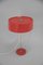 Lampada da tavolo rossa regolabile in altezza, Ex Cecoslovacchia, anni '60, Immagine 4