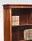 Mahogany Inlaid Breakfront Open Bookcase, 1890s 2