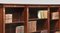 Libreria Breakfront in mogano intarsiato, fine XIX secolo, Immagine 3