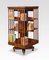 Drehbares Bücherregal aus Nussholz, 1890er 7