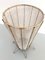 Mid-Century Modern White and Gold Metal Umbrella Stand, 1950s, Image 7
