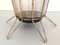 Mid-Century Modern White and Gold Metal Umbrella Stand, 1950s, Image 10