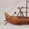 Mid-Century Folk Art Viking Ship in Wood, 1950s, Image 10