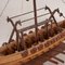 Mid-Century Folk Art Viking Ship in Wood, 1950s 6