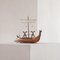 Mid-Century Folk Art Viking Ship in Wood, 1950s 2