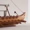 Mid-Century Folk Art Wikingerschiff aus Holz, 1950er 7