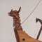 Mid-Century Folk Art Viking Ship in Wood, 1950s 11