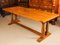 Late 20th Century Oak Refectory Dining Table, Chairs and Sideboard, 1980s, Set of 10, Image 5