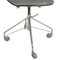 Vintage 3117 Black Office Chair by Arne Jacobsen, 1970s 10