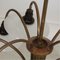 Lámpara de araña Bombardement vintage de Poul Henningsen para Louis Poulsen, años 30, Imagen 6