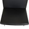 AP-40 Lounge Chair in Black Leather by Hans Wegner, 1990s, Image 6