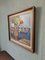 Sail Boats & Flowers, 1950s, Oil on Board, Framed, Image 4