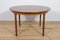 Mid-Century Round Extendable Dining Table from McIntosh, 1960s, Image 3