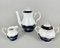 Porcelain Tea Coffee Set from Zsolney, Hungary, 1960s, Set of 15 1