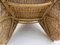 Vintage Chaiselongue aus Rattan von Karl Malmvall, 2000er 9