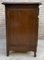 Mid-Century French Walnut Side Table with One Drawer and Double Door, 1950s, Image 14