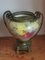 Antike Französische Vase aus Keramik & Bronze 11