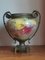 Antike Französische Vase aus Keramik & Bronze 13