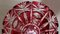 Jarrón estilo Biedermeier de cristal rojo tallado y molido, 1950, Imagen 15