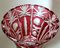 Biedermeier Style Bohemia Cut and Ground Red Crystal Vase, 1950 14