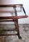 Vintage Italian Service Cart in Walnut and Glass Tops by Cesare Lacca, 1950 14