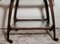 Vintage Italian Service Cart in Walnut and Glass Tops by Cesare Lacca, 1950 9