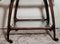 Vintage Italian Service Cart in Walnut and Glass Tops by Cesare Lacca, 1950, Image 9