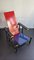 Vintage Red and Blue Armchair by Gerrit Thomas Rietveld for Cassina, 1980s, Image 3