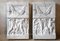 White Marble Relief Frieze Panels, 1920s, Set of 2, Image 2