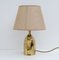 Mid-Century Modern Italian Brass Table Lamps, 1970s, Set of 2, Image 3