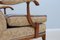 Mid-Century High Back Armchairs, 1950s, Set of 2, Image 12