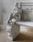 Neoclassical Carved White Marble Bench, Image 10