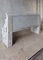 Neoclassical Carved White Marble Bench, Image 8