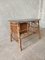 Vintage Rattan and Bamboo Desk 1