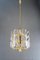Mid-Century Modern Florida Pendant Light in Glass and Brass from Kalmar, 1970s, Image 10