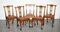 Dining Chairs with Leather, Set of 5 2