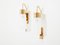 LP10 Brass Opaline Wall Lights by Luigi Caccia Domini for Azucena, 1965, Set of 2 4