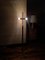 Lámpara de pie ajustable Mid-Century de nogal, años 60, Imagen 12