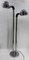 Italian Space Age Floor Lamp with Two Chrome Balls, 1970s, Image 1