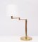 Brass Swing Arm Desk Lamp from Deknudt, 1974 2