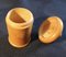 19th Century Treen Measure and Thread Dispenser in Sycamore, Set of 2 10