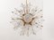 Mid-Century Sputnik Kronleuchter aus Kristallglas Val Saint Lambert zugeschrieben, 1960er 7