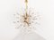 Mid-Century Sputnik Kronleuchter aus Kristallglas Val Saint Lambert zugeschrieben, 1960er 1