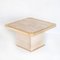 Vintage Travertine Coffee Table by Fedam, 1980s, Image 1
