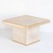 Vintage Travertine Coffee Table by Fedam, 1980s, Image 5