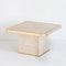 Vintage Travertine Coffee Table by Fedam, 1980s 3