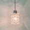 Mid-Century Modern Bubble Glass Ceiling Light by Helena Tynell for Limburg, 1960s 7
