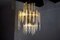 Curved Glass Cascading Chandelier attributed to Paolo Venini, Italy, 1970s, Image 6